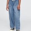 Kinder-Jeans mit hohem Bund, ultraweich, einfach, Hufeisenform Kinder-Jeans mit hohem Bund, ultraweich, einfach, Hufeisenform