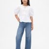Kinder-Jeans mit mittelhohem Bund, ultraweich und locker geschnitten Kinder-Jeans mit mittelhohem Bund, ultraweich und locker geschnitten