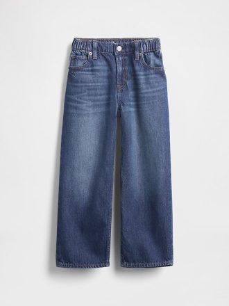 Kinder-Jeans mit mittelhohem Bund, ultraweich und locker geschnitten