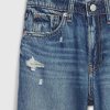 Kinder-Jeans mit weitem Bein und niedriger Leibhöhe