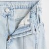 Kinder Jeans mit weitem Bein und niedriger Leibhöhe