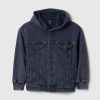 Kinder-Jeansjacke mit Kapuze und Icon-Sweatshirt
