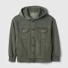 Kinder-Jeansjacke mit Kapuze und Icon-Sweatshirt