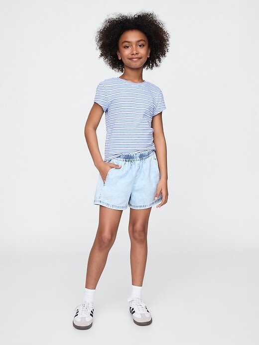 Kinder-Jeansshorts mit bequemer Passform Kinder-Jeansshorts mit bequemer Passform