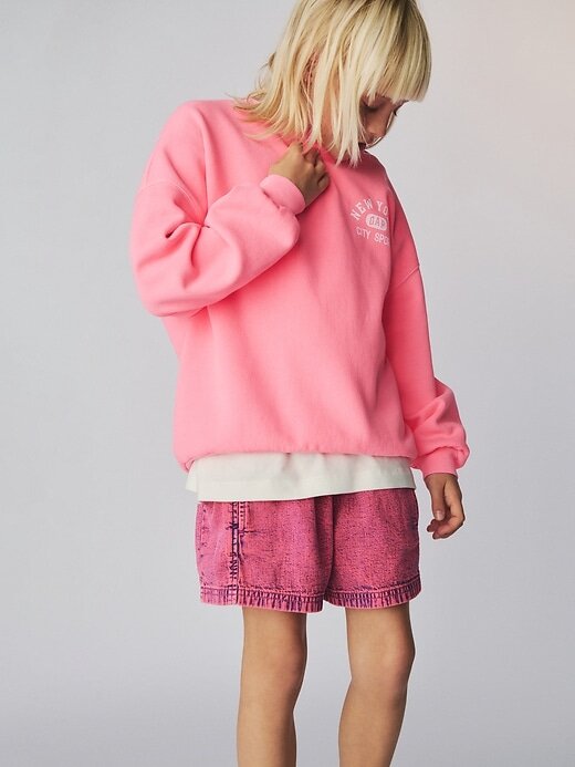 Kinder-Jeansshorts mit bequemer Passform Kinder-Jeansshorts mit bequemer Passform