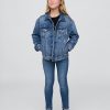 Kinder-Jeggings zum Überziehen mit mittelhohem Bund