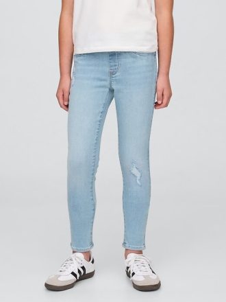 Kinder-Jeggings zum Überziehen mit mittelhohem Bund