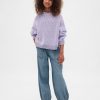 Kinder-Jogginghose aus Denim mit hohem Bund Kinder-Jogginghose aus Denim mit hohem Bund