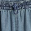 Kinder-Jogginghose aus Denim mit hohem Bund Kinder-Jogginghose aus Denim mit hohem Bund