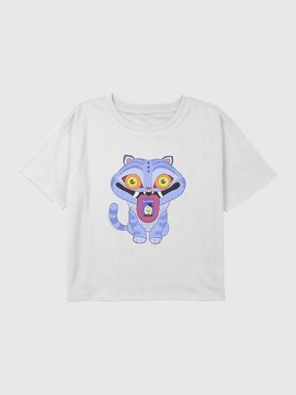 Kinder K-Pop Demon Hunters Derpy Grafik T-Shirt