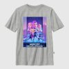 Kinder K-Pop Demon Hunters Poster Grafik T-Shirt