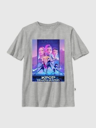 Kinder K-Pop Demon Hunters Poster Grafik T-Shirt