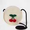 Kinder Kirsche Stroh Tasche Kinder Kirsche Stroh Tasche