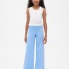 Kinder-Leggings mit weitem Bein und Umschlag Kinder-Leggings mit weitem Bein und Umschlag