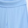 Kinder-Leggings mit weitem Bein und Umschlag Kinder-Leggings mit weitem Bein und Umschlag