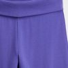 Kinder-Leggings mit weitem Bein und Umschlag Kinder-Leggings mit weitem Bein und Umschlag
