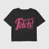 Kinder Mean Girls Thats So Fetch Grafik Boxy Crop Tee