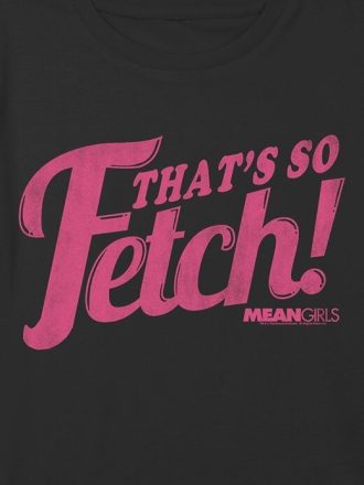 Kinder Mean Girls Thats So Fetch Grafik Boxy Crop Tee