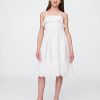 Kinder Midikleid mit gesmokten Rüschen Kinder Midikleid mit gesmokten Rüschen