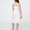 Kinder Midikleid mit gesmokten Rüschen Kinder Midikleid mit gesmokten Rüschen