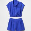 Kinder-Outfit-Set aus Crinkle-Gaze Kinder-Outfit-Set aus Crinkle-Gaze