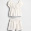 Kinder-Outfit-Set aus Crinkle-Gaze Kinder-Outfit-Set aus Crinkle-Gaze
