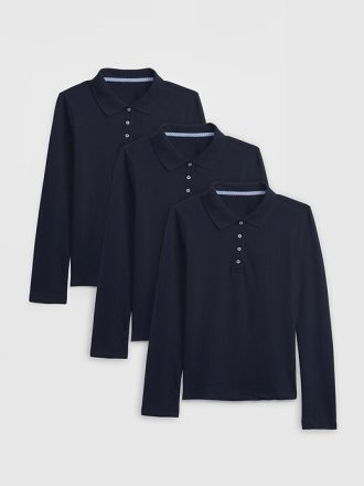 Kinder-Poloshirt (3er-Pack)