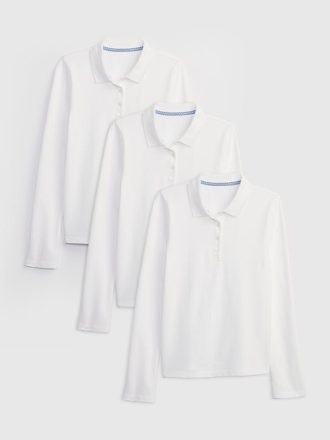 Kinder-Poloshirt (3er-Pack)