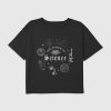 Kinder Power of Science Grafik Boxy Crop T-Shirt