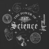 Kinder Power of Science Grafik Boxy Crop T-Shirt