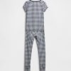 Kinder-Pyjama-Set aus gebürsteter Bio-Baumwolle mit Vichy-Karomuster Kinder-Pyjama-Set aus gebürsteter Bio-Baumwolle mit Vichy-Karomuster
