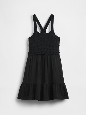 Kinder Racerback Häkel-Tankkleid