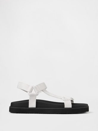 Kinder-Sandalen mit Riemen aus Canvas
