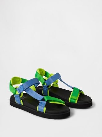 Kinder-Sandalen mit Riemen aus Canvas