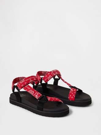 Kinder-Sandalen mit Riemen aus Canvas