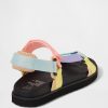 Kinder-Sandalen mit Riemen aus Canvas Kinder-Sandalen mit Riemen aus Canvas