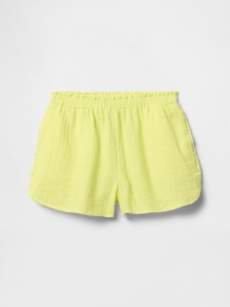Kinder Shorts aus Crinkle-Gaze