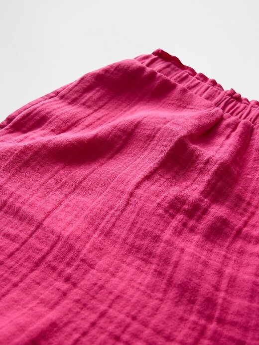 Kinder Shorts aus Crinkle-Gaze Kinder Shorts aus Crinkle-Gaze