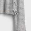 Kinder Softspun Rib Pullover mit seitlichen Bindebändern Kinder Softspun Rib Pullover mit seitlichen Bindebändern