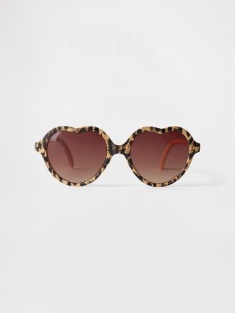 Kinder-Sonnenbrille mit Herzmotiv