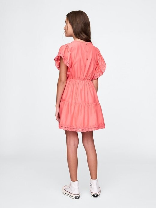 Kinder Spitzenkleid mit Rüschen Kinder Spitzenkleid mit Rüschen