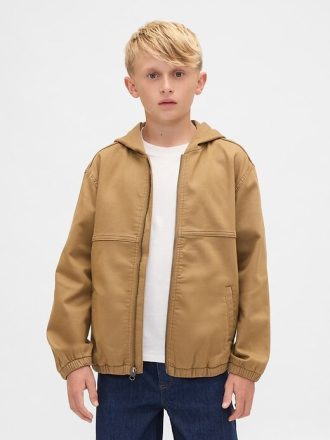 Kinder-Strick-Jeansjacke