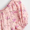 Kinder-Stufenkleid mit Puffärmeln Kinder-Stufenkleid mit Puffärmeln