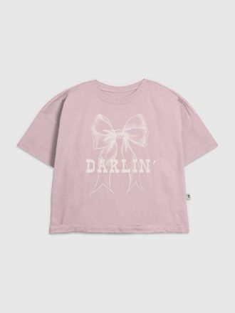 Kinder T-Shirt mit Darlin Bow-Grafik