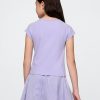 Kinder-T-Shirt mit eckigem Ausschnitt Kinder-T-Shirt mit eckigem Ausschnitt