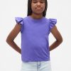 Kinder T-Shirt mit Flatterärmeln Kinder T-Shirt mit Flatterärmeln