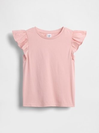 Kinder T-Shirt mit Flatterärmeln