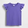 Kinder T-Shirt mit Flatterärmeln Kinder T-Shirt mit Flatterärmeln