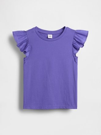 Kinder T-Shirt mit Flatterärmeln