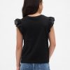 Kinder T-Shirt mit Flatterärmeln Kinder T-Shirt mit Flatterärmeln